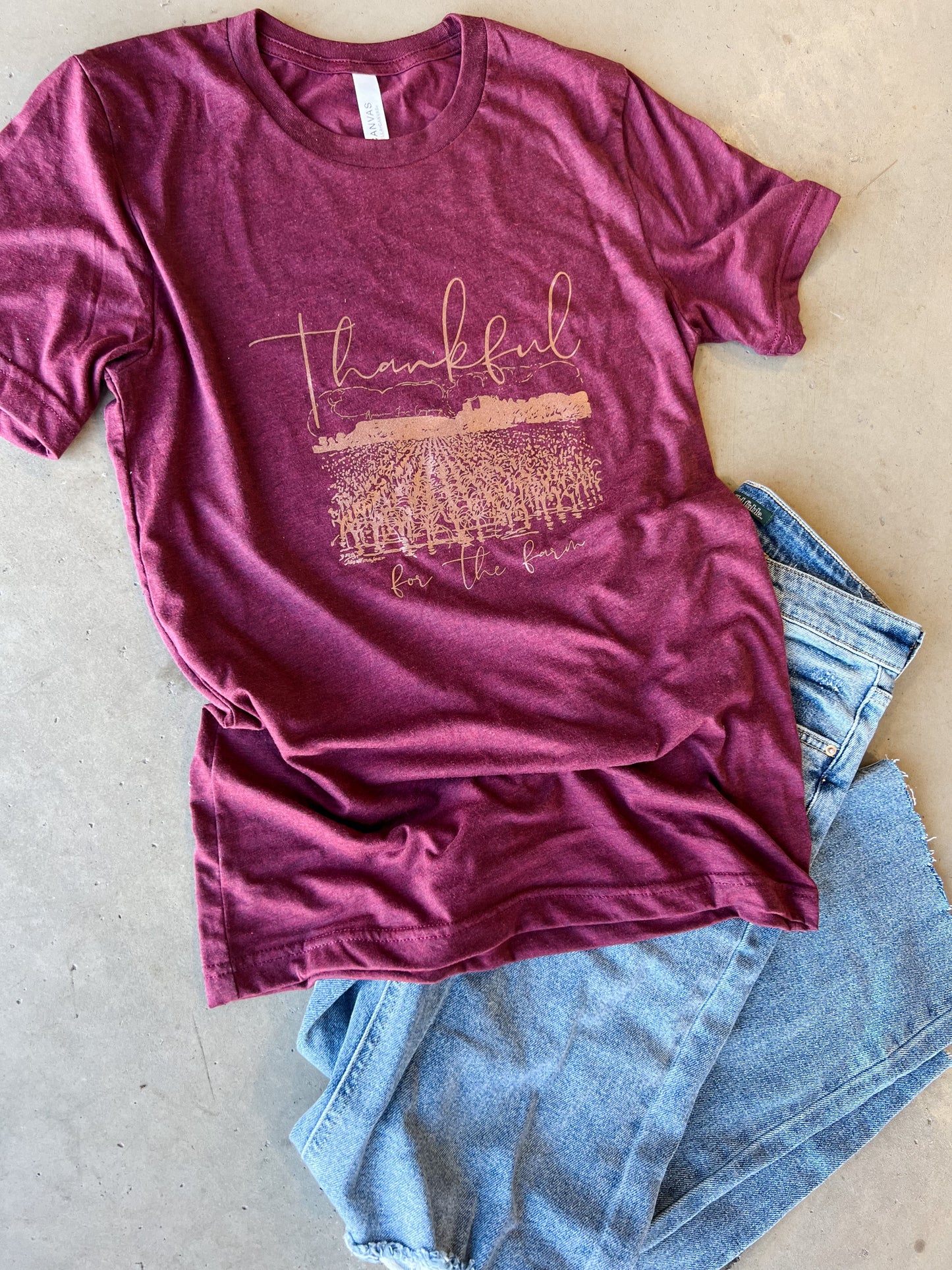 ‘Thankful for the Farm’ Tee