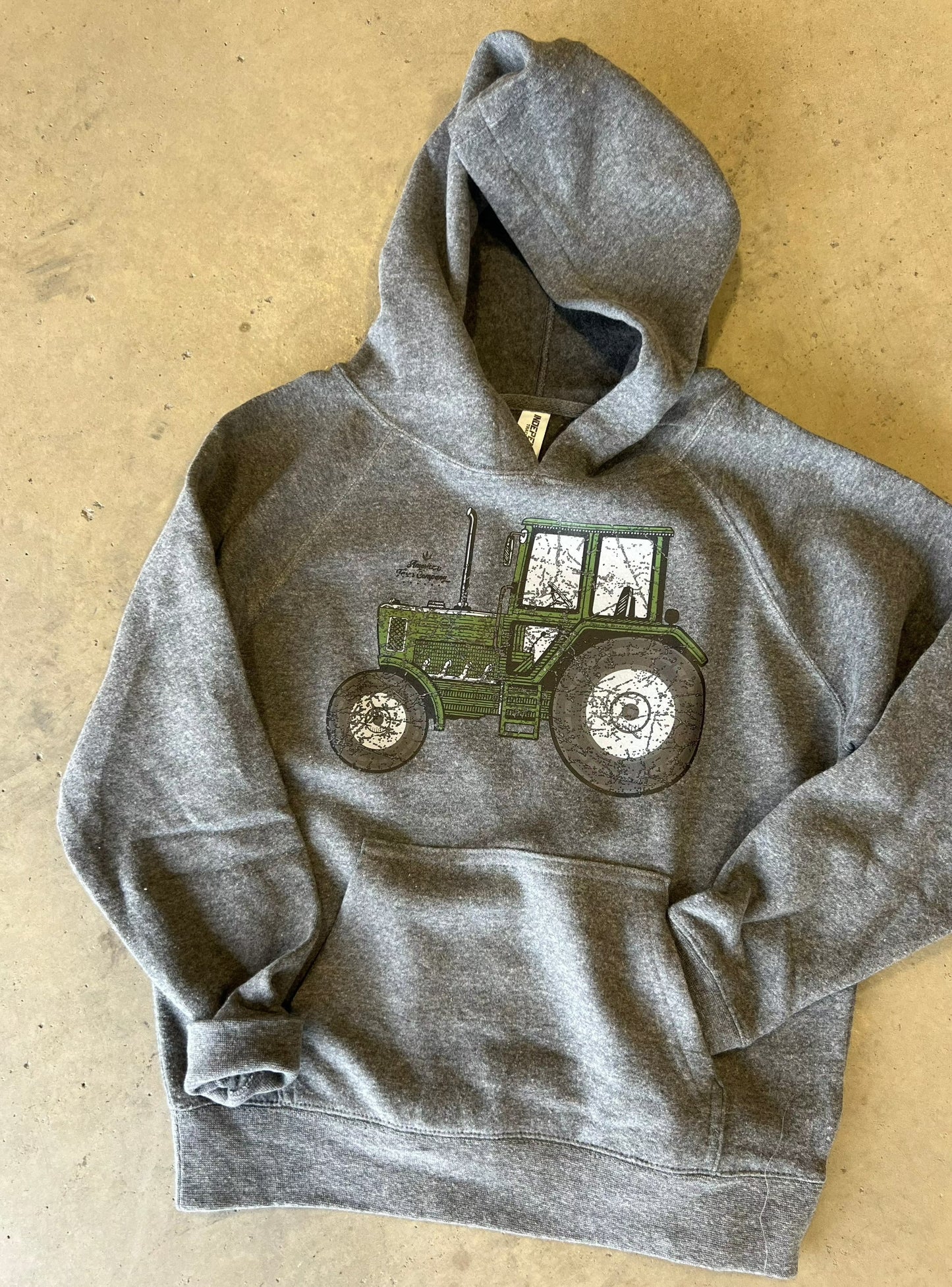 'Green Tractor' Youth & Toddler Hoodie