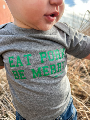 ‘Eat Pork Be Merry' Onesie