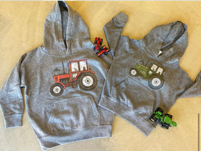 'Red Tractor' Youth & Toddler Hoodie